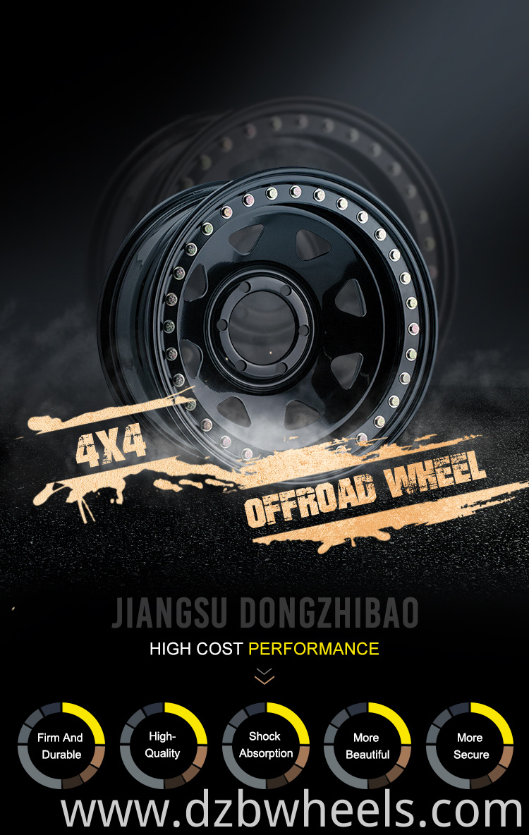 4x4 offroad beadlock steel wheels